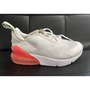 LIttle Kids/Toddlers Nike Air Max 270 White/Hot Pink Sneakers Size 13.5C